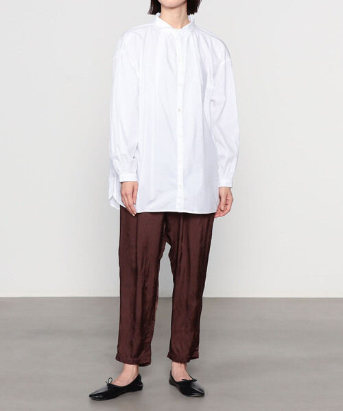 GALLEGO DESPORTES（ギャレゴデスポート）の「GALLEGO DESPORTES | 〈別注〉 レーヨン イージーパンツ WOMEN（その他パンツ・レディース・ダークブラウン/カーキ・S）」の12枚目の写真