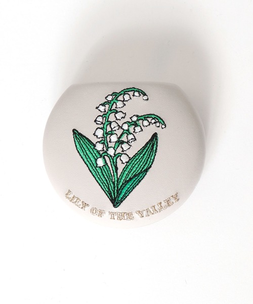 Three Four Time（ｽﾘｰﾌｫｰﾀｲﾑ）の「【JOliJOli]】キャリング刺繍ラウンドケース（その他小物・レディース・ベージュ系その他/シルバー系その他/ブラック系その他・FREE）」の12枚目の写真