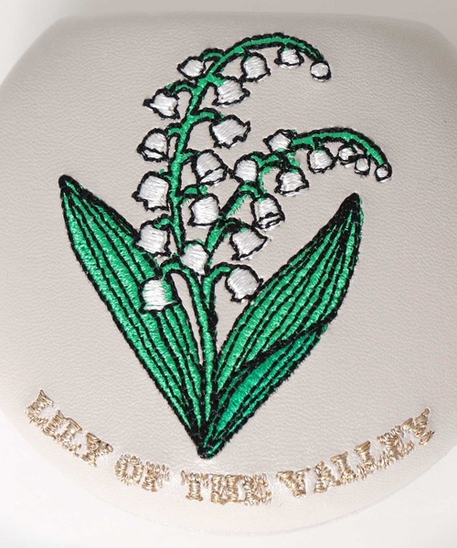 Three Four Time（ｽﾘｰﾌｫｰﾀｲﾑ）の「【JOliJOli]】キャリング刺繍ラウンドケース（その他小物・レディース・ベージュ系その他/シルバー系その他/ブラック系その他・FREE）」の14枚目の写真