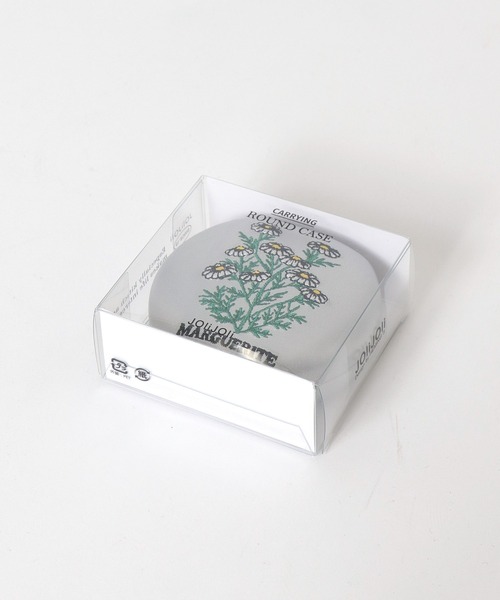 Three Four Time（ｽﾘｰﾌｫｰﾀｲﾑ）の「【JOliJOli]】キャリング刺繍ラウンドケース（その他小物・レディース・ベージュ系その他/シルバー系その他/ブラック系その他・FREE）」の7枚目の写真