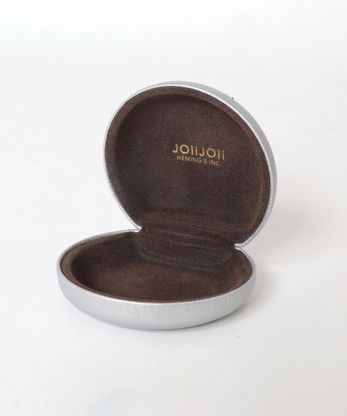 Three Four Time（ｽﾘｰﾌｫｰﾀｲﾑ）の「【JOliJOli]】キャリング刺繍ラウンドケース（その他小物・レディース・ベージュ系その他/シルバー系その他/ブラック系その他・FREE）」の6枚目の写真