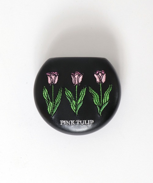 Three Four Time（ｽﾘｰﾌｫｰﾀｲﾑ）の「【JOliJOli]】キャリング刺繍ラウンドケース（その他小物・レディース・ベージュ系その他/シルバー系その他/ブラック系その他・FREE）」の9枚目の写真