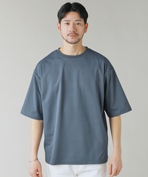 Buyer's Select/【接触冷感/速乾/UVカット/イージーケア】ポンチリブ襟半袖Tシャツ