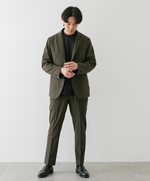 【美品】URBAN RESEARCH ウール ブラウン スーツ compass1673081745.jpg