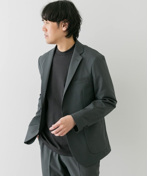URBAN RESEARCH DOORS(アーバンリサーチドアーズ)の「『イージーケア』LIFE STYLE TAILOR 4WAYストレッチコンフォータブルジャケット(スーツジャケット・メンズ・グレー/カーキ/ネイビー・X-LARGE/LARGE/MEDIUM/SMALL)」の5枚目の写真