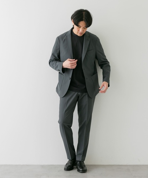 URBAN RESEARCH DOORS(アーバンリサーチドアーズ)の「『イージーケア』LIFE STYLE TAILOR 4WAYストレッチコンフォータブルジャケット(スーツジャケット・メンズ・グレー/カーキ/ネイビー・X-LARGE/LARGE/MEDIUM/SMALL)」の9枚目の写真