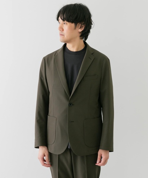 URBAN RESEARCH DOORS(アーバンリサーチドアーズ)の「『イージーケア』LIFE STYLE TAILOR 4WAYストレッチコンフォータブルジャケット(スーツジャケット・メンズ・グレー/カーキ/ネイビー・X-LARGE/LARGE/MEDIUM/SMALL)」の11枚目の写真
