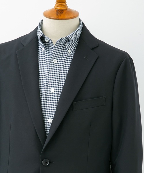URBAN RESEARCH DOORS(アーバンリサーチドアーズ)の「『イージーケア』LIFE STYLE TAILOR 4WAYストレッチコンフォータブルジャケット(スーツジャケット・メンズ・グレー/カーキ/ネイビー・X-LARGE/LARGE/MEDIUM/SMALL)」の17枚目の写真