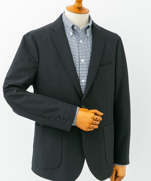 URBAN RESEARCH DOORS(アーバンリサーチドアーズ)の「『イージーケア』LIFE STYLE TAILOR 4WAYストレッチコンフォータブルジャケット(スーツジャケット・メンズ・グレー/カーキ/ネイビー・X-LARGE/LARGE/MEDIUM/SMALL)」の19枚目の写真