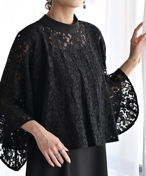 HUG.U（ハグユー）の「オケージョン ワンピース + ボレロ 『 2点セット 』 選べる3サイズ（ワンピース・レディース・コーラルピンク/ライトブルー/ブラウン/ブラック・XL/M/L）」の21枚目の写真