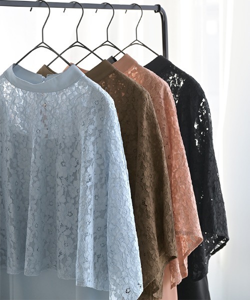 HUG.U（ハグユー）の「オケージョン ワンピース + ボレロ 『 2点セット 』 選べる3サイズ（ワンピース・レディース・コーラルピンク/ライトブルー/ブラウン/ブラック・XL/M/L）」の16枚目の写真