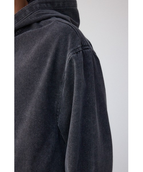 AZUL by moussy(アズールバイマウジー)の「AZUL DENIM ショートモッズ 秋服 春服 ブルゾン デニム パーカー(ブルゾン・メンズ・ブラック/ブルー・FREE)」の11枚目の写真