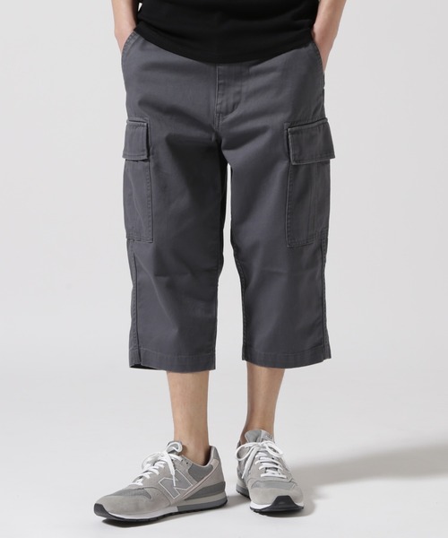 AVIREX(アヴィレックス)の「BASIC FATIGUE CROPPED PANT / ベーシック ファティーグ クロップド パンツ / AVIREX / アヴィレックス(カーゴパンツ・メンズ・グリーン系カモフラージュ/ブラック/カーキ/オリーブ/グレー/グレー系カモフラージュ・SMALL/MEDIUM/LARGE/XX-LARGE/X-LARGE)」の3枚目の写真
