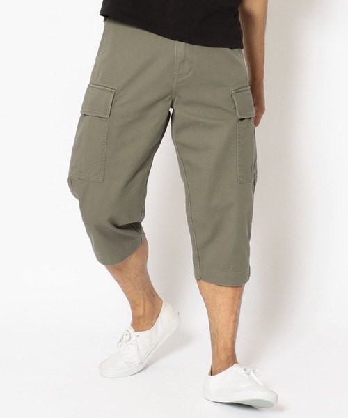 AVIREX(アヴィレックス)の「BASIC FATIGUE CROPPED PANT / ベーシック ファティーグ クロップド パンツ / AVIREX / アヴィレックス(カーゴパンツ・メンズ・グリーン系カモフラージュ/ブラック/カーキ/オリーブ/グレー/グレー系カモフラージュ・SMALL/MEDIUM/LARGE/XX-LARGE/X-LARGE)」の4枚目の写真