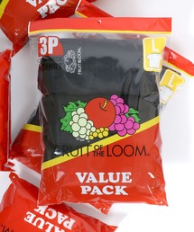 FRUIT OF THE LOOM/フルーツオブザルーム クルーネック 半袖Tシャツ/3枚セット パックT/レディース メンズ