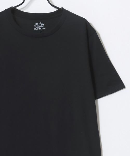 FRUIT OF THE LOOM(フルーツオブザルーム)の「FRUIT OF THE LOOM/フルーツオブザルーム クルーネック 半袖Tシャツ/3枚セット パックT/レディース メンズ(Tシャツ/カットソー・メンズ・ブラック/ホワイト・XL/L/M)」の8枚目の写真