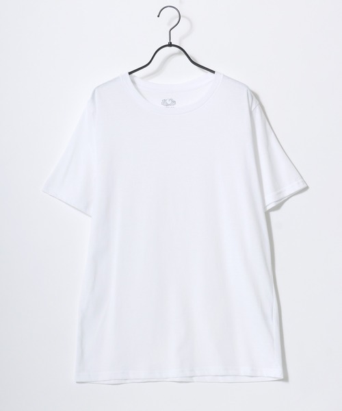 FRUIT OF THE LOOM(フルーツオブザルーム)の「FRUIT OF THE LOOM/フルーツオブザルーム クルーネック 半袖Tシャツ/3枚セット パックT/レディース メンズ(Tシャツ/カットソー・メンズ・ブラック/ホワイト・XL/L/M)」の9枚目の写真