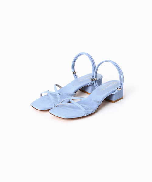 ルタロン　サンダル 追加》KARIN TAKUBO×LE TALONフリルクロススリングバック