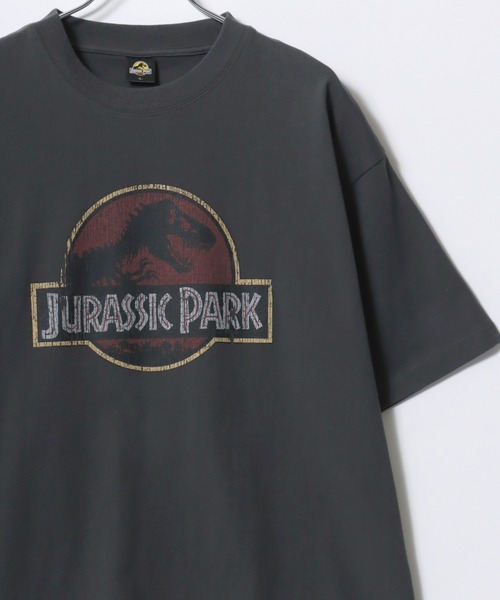 MARUKAWA（マルカワ）の「2026SS UNIVERSAL/ユニバーサル WILDSPEED/ワイルドスピード JURASSIC PARK/ジェラシックパーク ヴィンテージイラストプリント オーバーサイズ 半袖Tシャツ レディース メンズ（Tシャツ/カットソー・メンズ・ブラック系その他3/スミクロ/ホワイト系その他/ホワイト/ブラック系その他2/ブラック系その他・LL/L/M）」の5枚目の写真