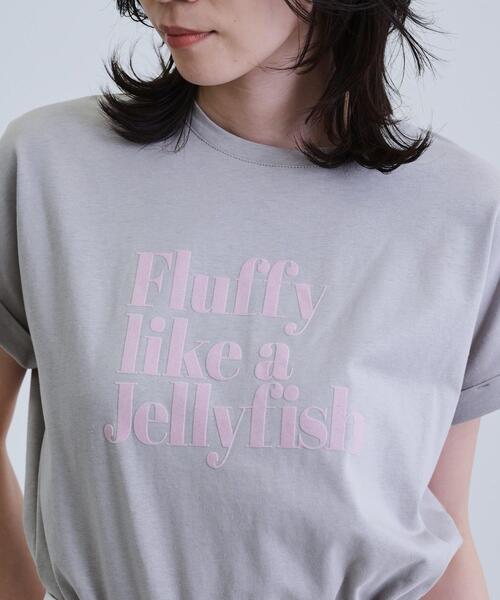 GALLEST（ギャレスト）の「ロゴTシャツ（Tシャツ/カットソー・レディース・ライトグレー/ホワイト/ブラック・38）」の11枚目の写真