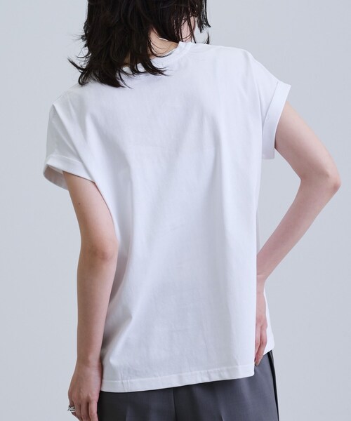 GALLEST（ギャレスト）の「ロゴTシャツ（Tシャツ/カットソー・レディース・ライトグレー/ホワイト/ブラック・38）」の16枚目の写真