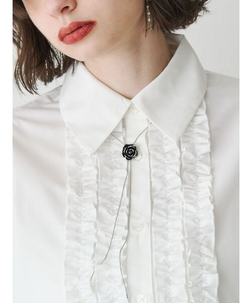 jouetie（ジュエティ）の「ローズタイネックレス（ネックレス・レディース・シルバー/ゴールド・FREE）」の2枚目の写真