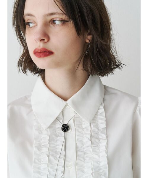 jouetie（ジュエティ）の「ローズタイネックレス（ネックレス・レディース・シルバー/ゴールド・FREE）」の12枚目の写真