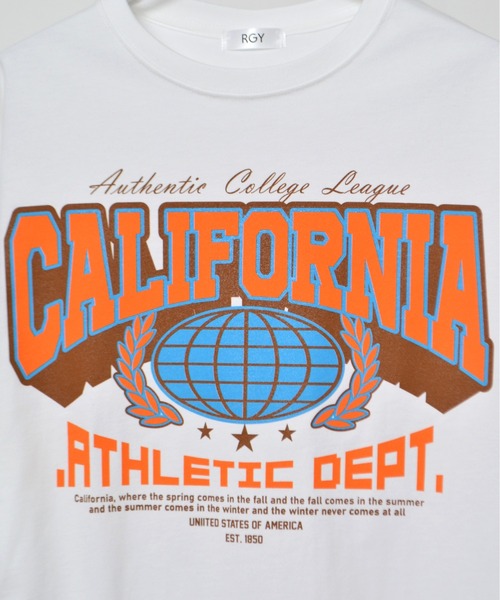 spiritoso(スピリトーゾ)の「【spiritoso】CALIFORNIA ビッグシルエットTシャツ(Tシャツ/カットソー・レディース・ブラック/ネイビー/ホワイト・LARGE/MEDIUM)」の5枚目の写真
