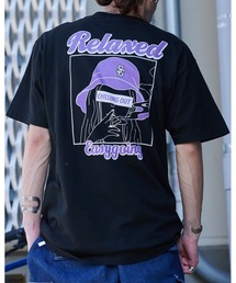 MODISH GAZE（モディシュガゼ）の「スモーキングガールRelaxed半袖Tシャツ（Tシャツ/カットソー）」