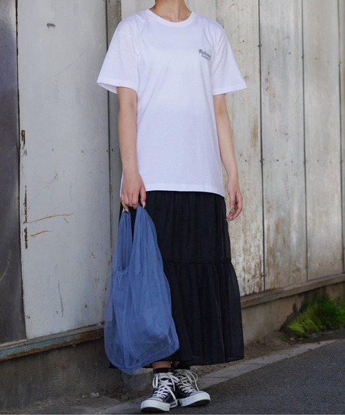 MODISH GAZE(モディシュガゼ)の「スモーキングガールRelaxed半袖Tシャツ(Tシャツ/カットソー・メンズ・ホワイト×グレー/ホワイト×ピンク/ブラック×パープル/ブラック×ブルー/ブラック×グリーン/ホワイト×ブルー・LARGE/X-LARGE/MEDIUM)」の16枚目の写真