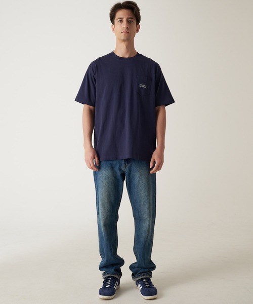 Eddie Bauer(エディーバウアー)の「EBロゴ刺繍 ポケット 半袖 Tシャツ(Tシャツ/カットソー・メンズ・ブラック/サックスブルー/ホワイト/ピンク/ベージュ/ネイビー・S/M/L/XL/XXL)」の14枚目の写真