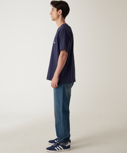 Eddie Bauer(エディーバウアー)の「EBロゴ刺繍 ポケット 半袖 Tシャツ(Tシャツ/カットソー・メンズ・ブラック/サックスブルー/ホワイト/ピンク/ベージュ/ネイビー・S/M/L/XL/XXL)」の15枚目の写真