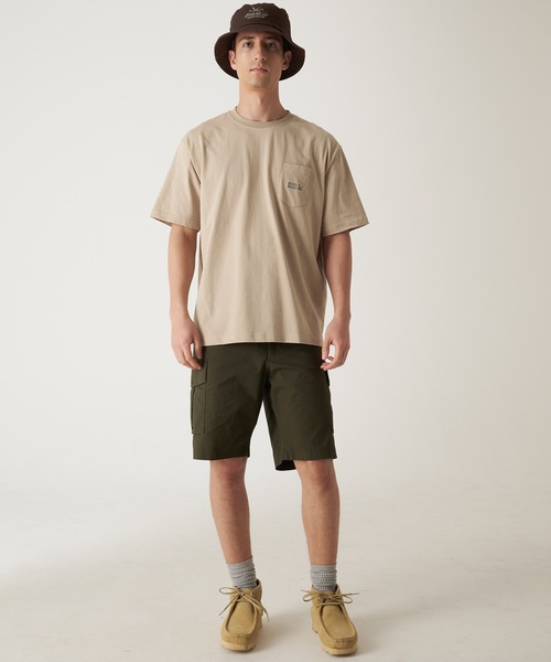 Eddie Bauer(エディーバウアー)の「EBロゴ刺繍 ポケット 半袖 Tシャツ(Tシャツ/カットソー・メンズ・ブラック/サックスブルー/ホワイト/ピンク/ベージュ/ネイビー・S/M/L/XL/XXL)」の10枚目の写真