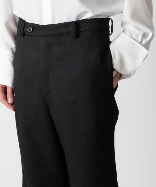 SLUB TWEED FLAIR PANTS（スラックス）｜ato（アトウ）のファッション