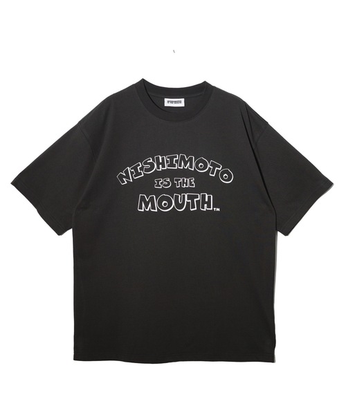 NISHIMOTO IS THE MOUTH(ニシモト イズ ザ マウス)の「S/S TEE | NISHIMOTO IS THE MOUTH(Tシャツ/カットソー・メンズ・ホワイト/ブラック・SMALL/MEDIUM/LARGE/X-LARGE/XX-LARGE)」の2枚目の写真