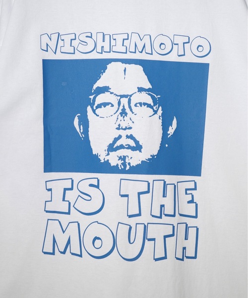 NISHIMOTO IS THE MOUTH(ニシモト イズ ザ マウス)の「S/S TEE | NISHIMOTO IS THE MOUTH(Tシャツ/カットソー・メンズ・ホワイト/ブラック・SMALL/MEDIUM/LARGE/X-LARGE/XX-LARGE)」の6枚目の写真