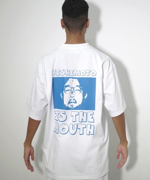 NISHIMOTO IS THE MOUTH(ニシモト イズ ザ マウス)の「S/S TEE | NISHIMOTO IS THE MOUTH(Tシャツ/カットソー・メンズ・ホワイト/ブラック・SMALL/MEDIUM/LARGE/X-LARGE/XX-LARGE)」の3枚目の写真