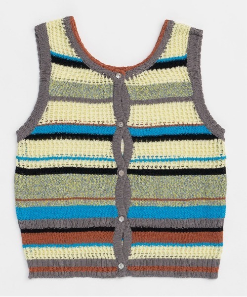 2way Multi Border Tank Top/2WAYマルチボーダータンクトップ