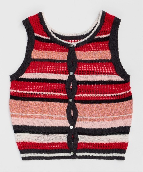 2way Multi Border Tank Top/2WAYマルチボーダータンクトップ