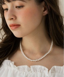 LA MUe（ラミュー）の「【LA MUE】パールネックレス マグネットタイプ 42cm（ネックレス）」