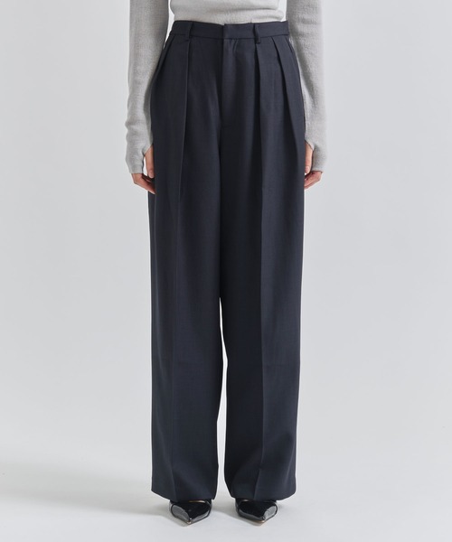 パンツ marka/2TUCK COCOON FIT TROUSERS marka】2TUCK COCOON TAPERED FIT（その他パンツ）｜markaware