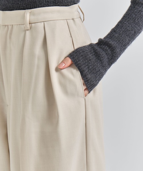 ZOZOTOWN限定》【Louren/ローレン】2tuck cocoon pants/2タック