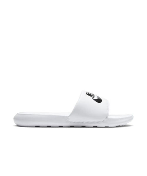 NIKE（ナイキ）の「ナイキ NIKE ナイキ VICTORI ONE スライド（サンダル・レディース・ホワイト×ブラック・23.0cm/24.0cm/25.0cm）」の2枚目の写真