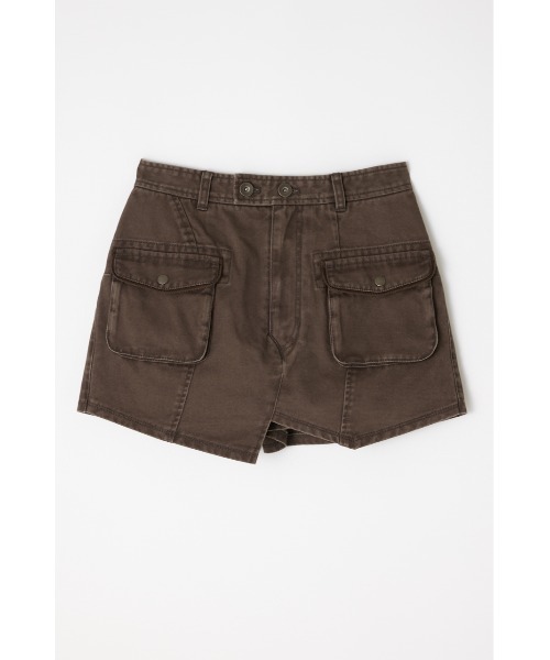 LAGUA GEM(ラグアジェム)の「MILITARY USED ミニスコート(カーゴパンツ・レディース・カーキ/ブラウン/アイボリー・X-SMALL/SMALL/MEDIUM)」の11枚目の写真