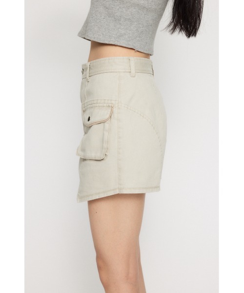 LAGUA GEM(ラグアジェム)の「MILITARY USED ミニスコート(カーゴパンツ・レディース・カーキ/ブラウン/アイボリー・X-SMALL/SMALL/MEDIUM)」の21枚目の写真