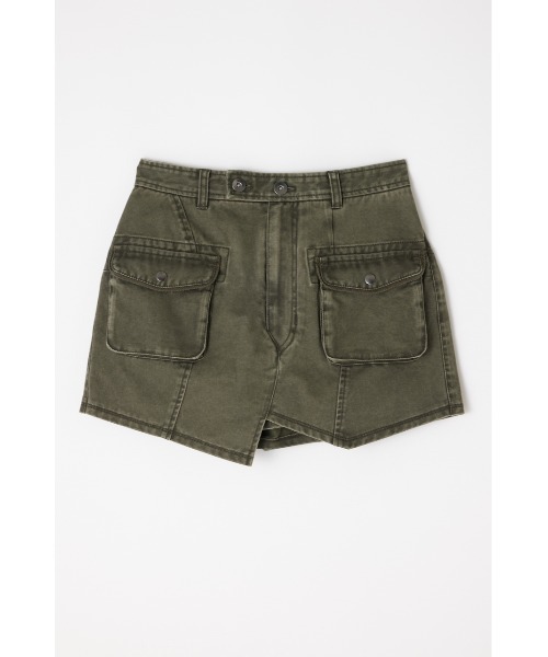 LAGUA GEM(ラグアジェム)の「MILITARY USED ミニスコート(カーゴパンツ・レディース・カーキ/ブラウン/アイボリー・X-SMALL/SMALL/MEDIUM)」の16枚目の写真