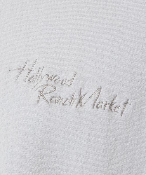 HOLLYWOOD RANCH MARKET（ハリウッドランチマーケット）の「スーパーストレッチ クルーネック ハーフスリーブ スウェットシャツ（スウェット・メンズ・ベージュ/ホワイト・SMALL/MEDIUM/LARGE/X-LARGE）」の7枚目の写真