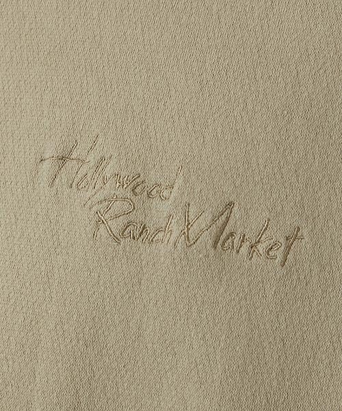 HOLLYWOOD RANCH MARKET（ハリウッドランチマーケット）の「スーパーストレッチ クルーネック ハーフスリーブ スウェットシャツ（スウェット・メンズ・ベージュ/ホワイト・SMALL/MEDIUM/LARGE/X-LARGE）」の12枚目の写真
