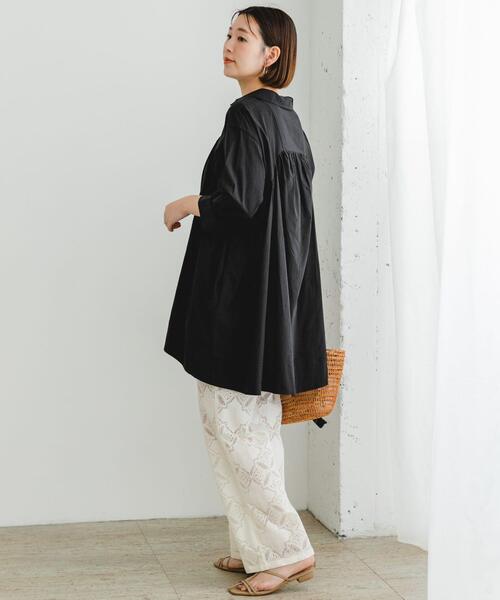 Rossa チュニック 新品同様 セール】F by ROSSO ボリュームシャツチュニック（チュニック）｜F by