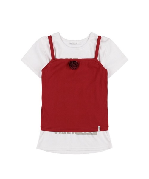 FANCY CLUB(ファンシークラブ)の「★K-POPアイドル着用 FANCY CLUB/3WAYレタリングT(Tシャツ/カットソー・レディース・レッド/ブラック・FREE)」の17枚目の写真